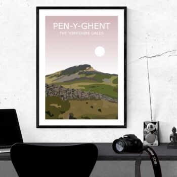 Yorkshire Three Peaks Challenge Set Of Three Prints, 9 of 10