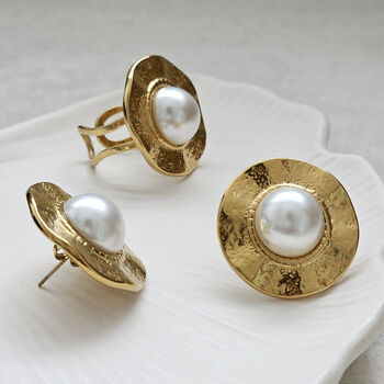 Halo Pearl Ring, 4 of 8
