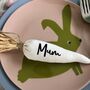 Personalised Easter Decor Cotton Carrot Place Setting, thumbnail 2 of 5
