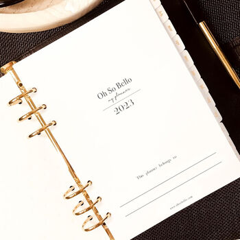 Dated Planner Inserts For Ring Binders/Planners, 3 of 11