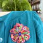 Flower Power Statement Brooch, thumbnail 3 of 3