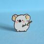 Koala Enamel Pin | Cute Pin Badges, thumbnail 4 of 5