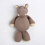 Sophia The Hippo Cotton Easy Knitting Kit, thumbnail 5 of 12