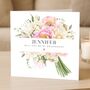 Will You Be My Bridesmaid Card Floral Bouquet, thumbnail 1 of 7