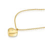 Diamond Set Heart Urn Necklace 18 K Gold Plated Silver, thumbnail 3 of 5