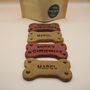 Personalised Christmas Bone Dog Biscuits, thumbnail 1 of 4