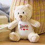 Personalised Soft Toy Teddy Cupid Gift, thumbnail 4 of 5