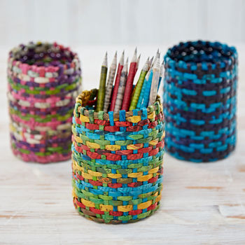 Recycled Newspaper Round Pencil Holder, 2 of 11