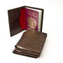 Leather Passport Travel Wallet, thumbnail 4 of 11