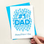 Number One Dad Father's Day Card, thumbnail 1 of 3