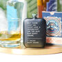 Personalised Song Lyric Hip Flask, thumbnail 7 of 9