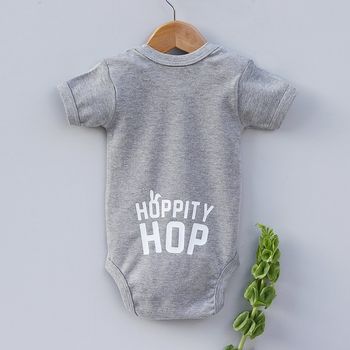 Personalised Hoppity Hop Bunny Body Vest, 9 of 12