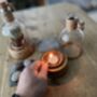 Gin Bottle Tealight “Round Top”, thumbnail 2 of 8