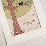 Personalised Bird Family Tree Print, thumbnail 2 of 5