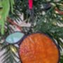 Glass Clementine Christmas Ornaments Keepsake, thumbnail 4 of 7