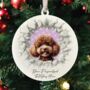 Personalised Christmas Poodle Break Through, thumbnail 4 of 10