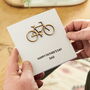 Personalised Bike Keepsake Card, thumbnail 1 of 6
