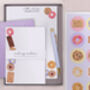 A5 Personalised Children's Stationery Set Gift With Biscuit Design, thumbnail 1 of 9