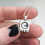 Handmade Silver And Gold Inital Charm Pendant Necklace, thumbnail 5 of 11