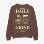 Daily Grind Coffee Sweatshirt In Brown, thumbnail 1 of 2