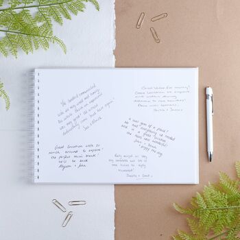 Personalised Holiday Home Guest Book, 4 of 5