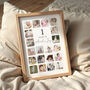 Personalised Baby’s First Year Photo Collage Print, thumbnail 7 of 8