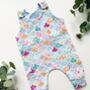 Mermaid Pattern Baby And Child Romper, thumbnail 3 of 4