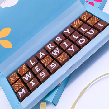 Personalised We Will Miss You Chocolate Gift Box, 4 of 8