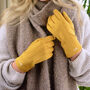 Personalised Monogrammed Suedette Gloves, thumbnail 4 of 9