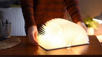 Linen Fabric Smart Book Light, 11 of 12