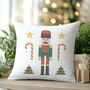 Nutcracker Christmas Cushion, thumbnail 4 of 4