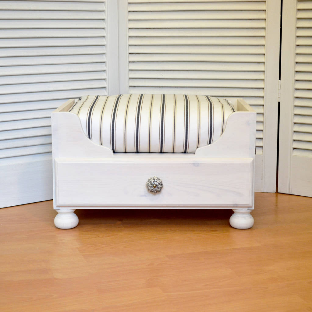 'The Henley' Luxury Pet Bed With Storage Drawer By Cosy Chic Pet