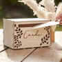 Wooden Wedding Card Box, thumbnail 1 of 4