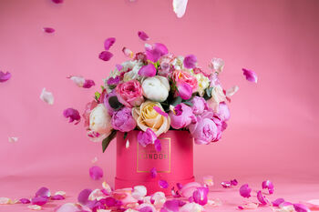 The Elegance Rose And Peony Hat Box, 2 of 2