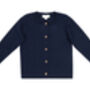 Lucy Navy Cardigan, thumbnail 1 of 12