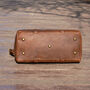 Vintage Look Genuine Leather Over Night Bag, thumbnail 7 of 12
