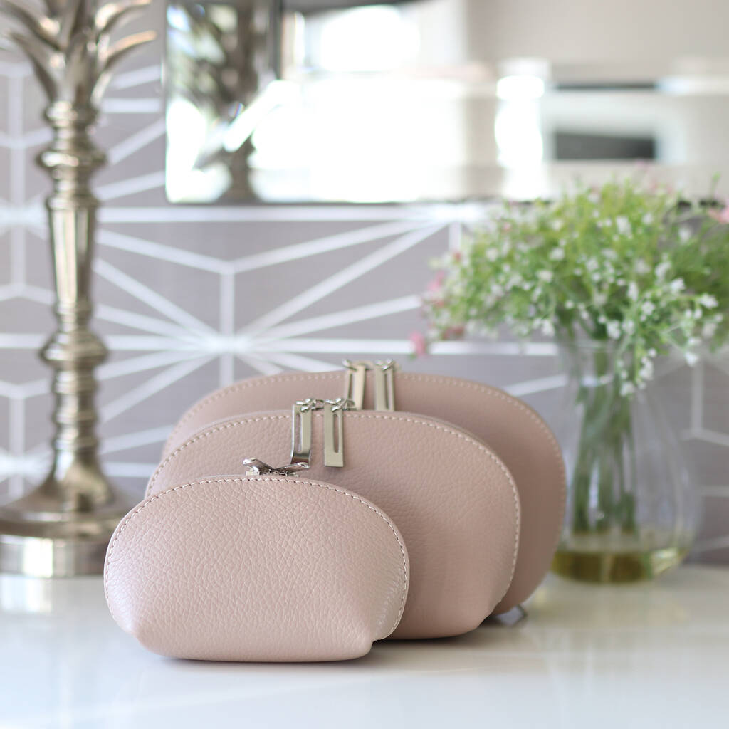 blush makeup bag