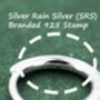 Sterling Silver Moonstone Droplet Huggie Hoop Earrings, thumbnail 6 of 11