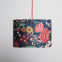 Small Carnation Floral Linen Lampshade, thumbnail 3 of 3