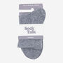 Pure Cashmere Luxury Ankle Socks Ethically Sourced Dark Grey, thumbnail 2 of 3