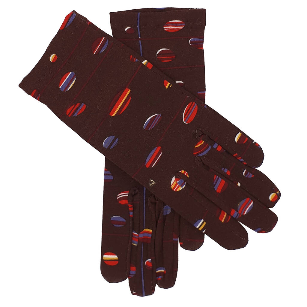 Emily. Women's Unlined Fabric Glove By Gloves