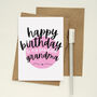 Birthday Card For Any Female Relation, thumbnail 4 of 9