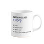 Grandad Rules Coffee Mug, thumbnail 3 of 5