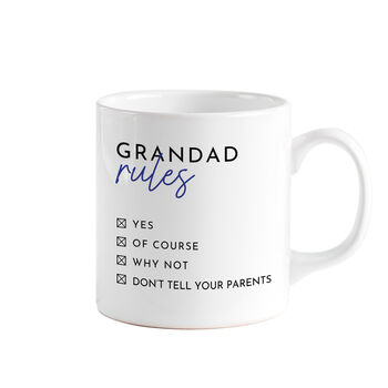 Grandad Rules Coffee Mug, 3 of 5