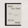 Suki Wedding Save The Date — Printed, thumbnail 2 of 5