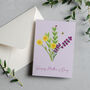 Mother's Day Bunch Of Flowers Card, thumbnail 4 of 7