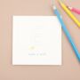 Personalised Blue Initial 'Make A Wish' Birthday Card, thumbnail 1 of 5