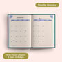 2027 Diary | A5 Hardcover Week To View | Teal, thumbnail 4 of 8