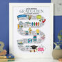 Personalised Road To Graduation Print, thumbnail 3 of 5