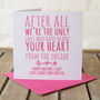 'Heard My Heart' Personalised Mother's Card, thumbnail 1 of 2